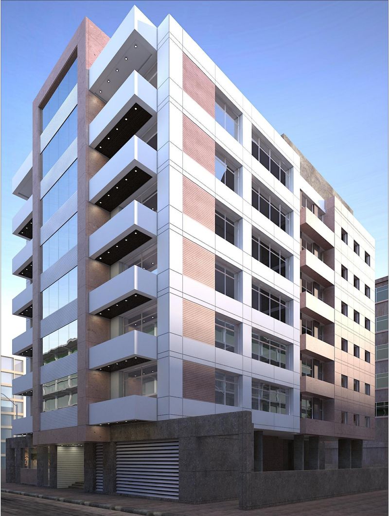 G+6 Residential Building with Gym, Residential project in Al Warqa First, Dubai