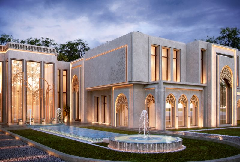 Wafa Palace, Villas project in Al Garhoud, Dubai