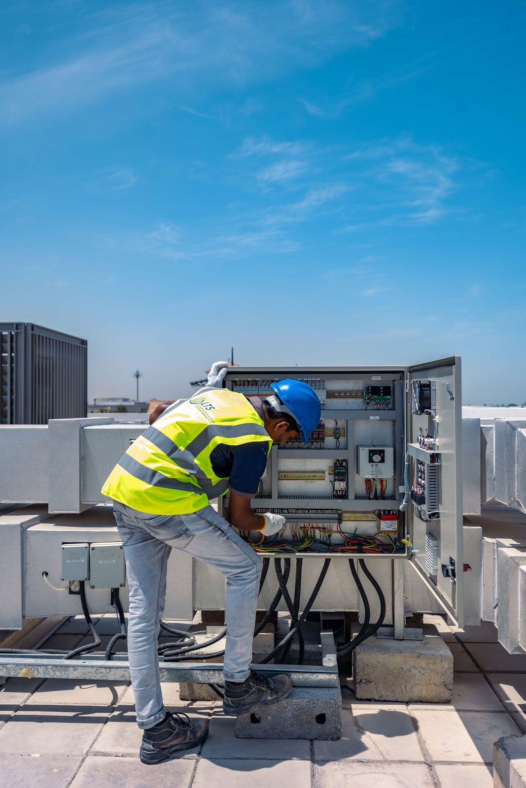 HVAC control panel