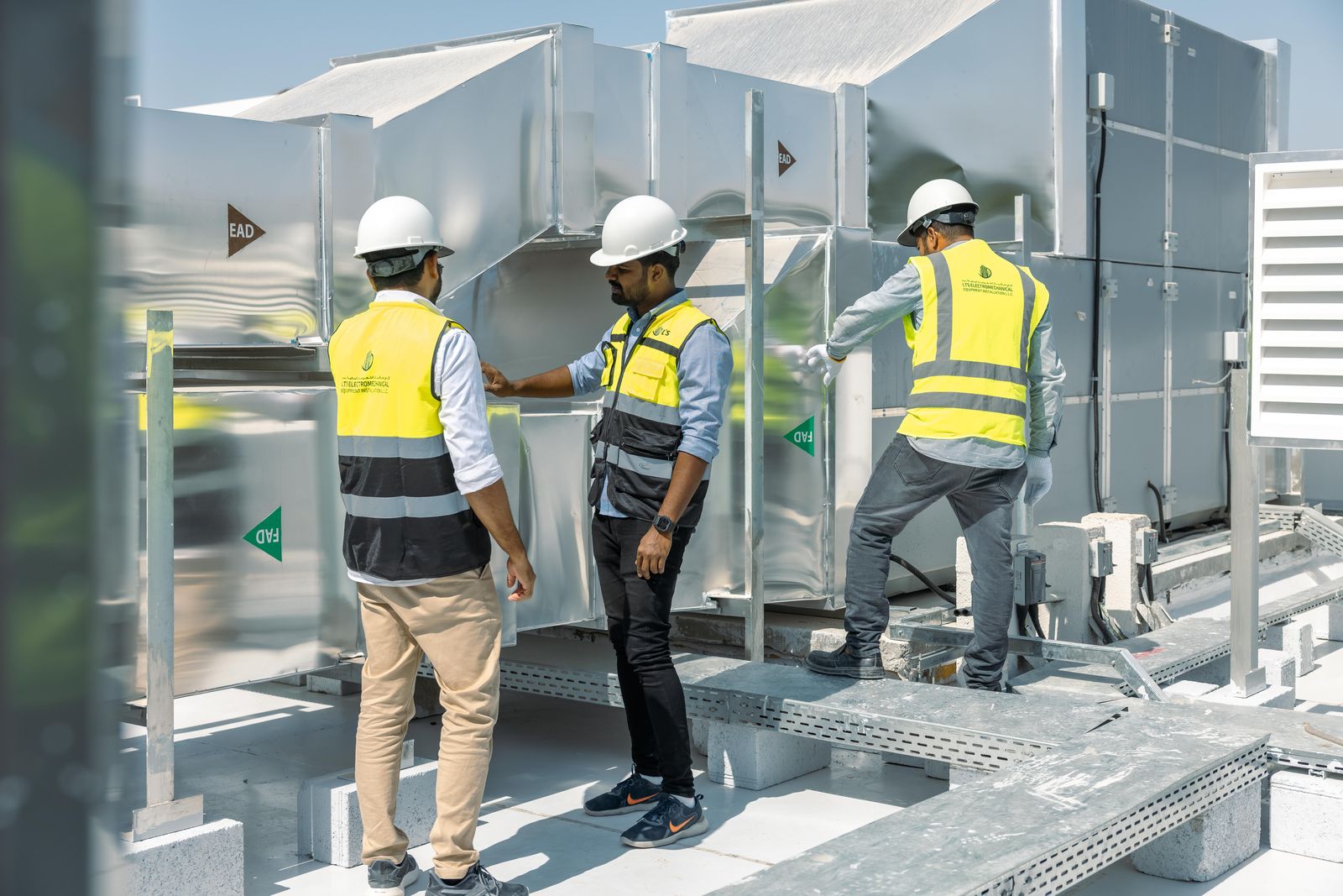 Rooftop air handling units