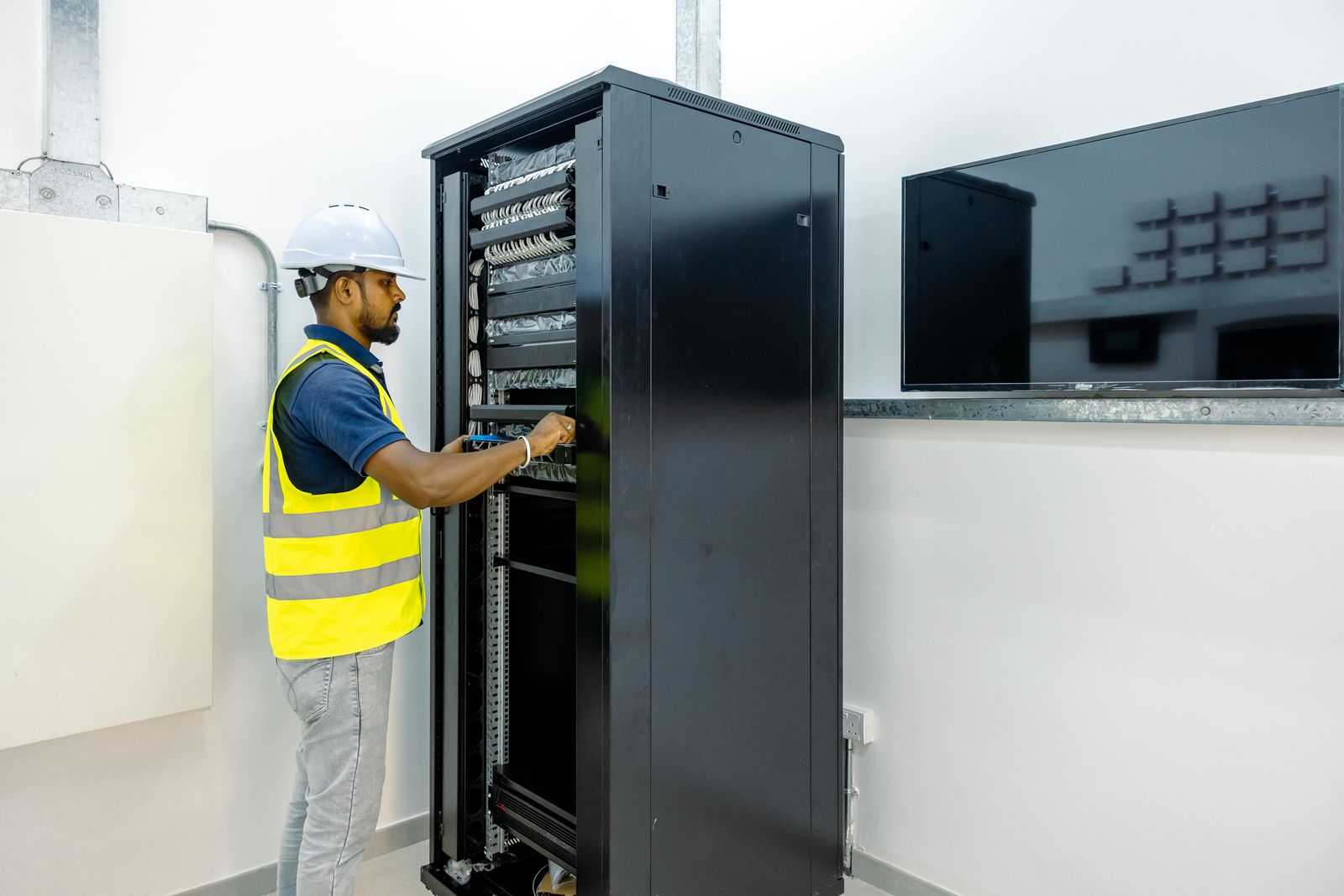 Data rack installation