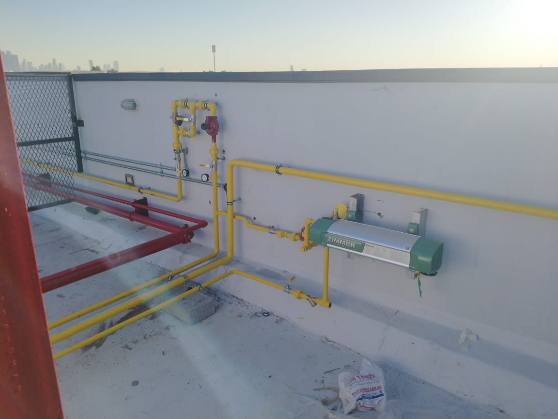 Regulators & gas meter