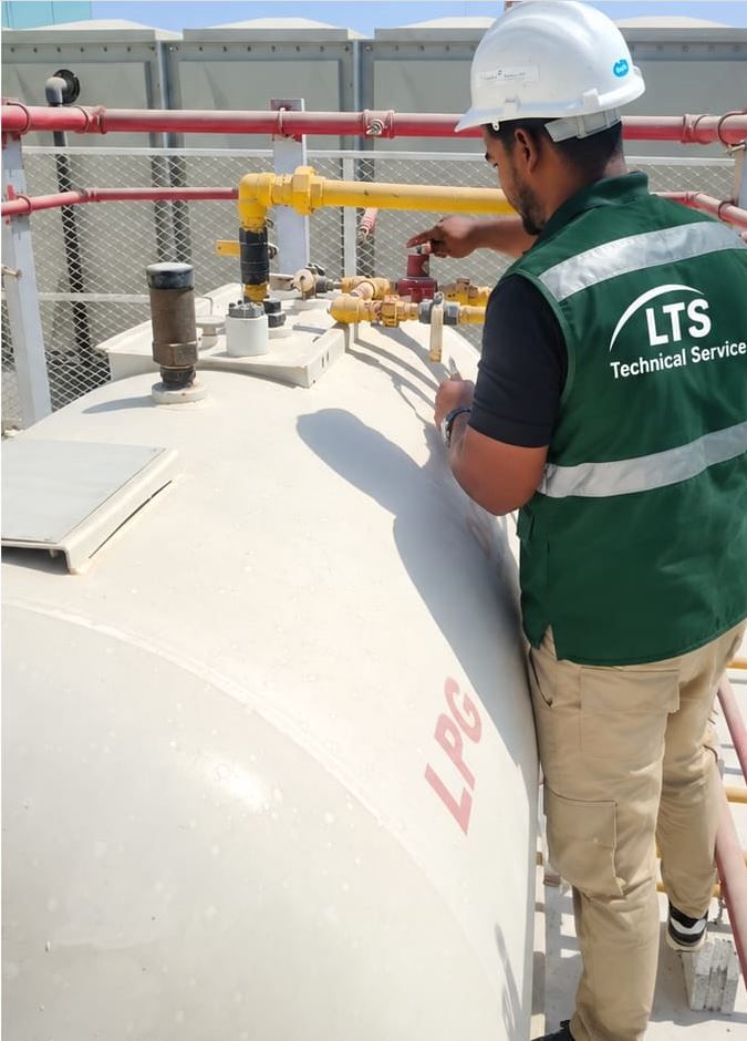 Bulk tank inspection